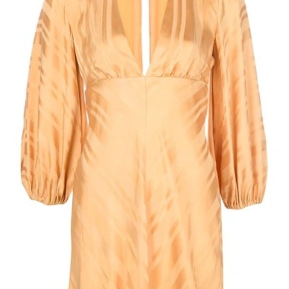 Shona Joy - Daisy Balloon Sleeve Mini Dress - Picture 3 of 3